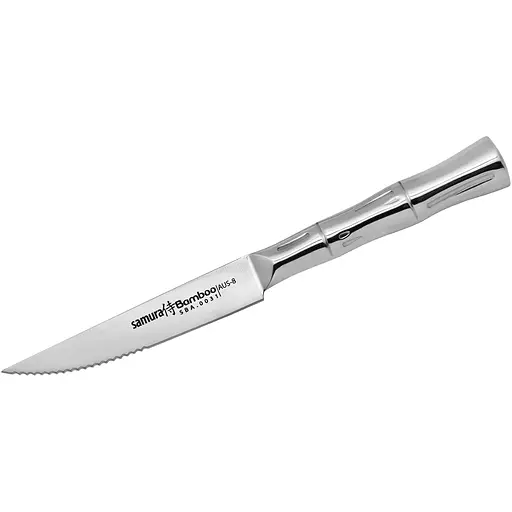 Нож стейковый кухонный 110 мм Samura Bamboo (SBA-0031)