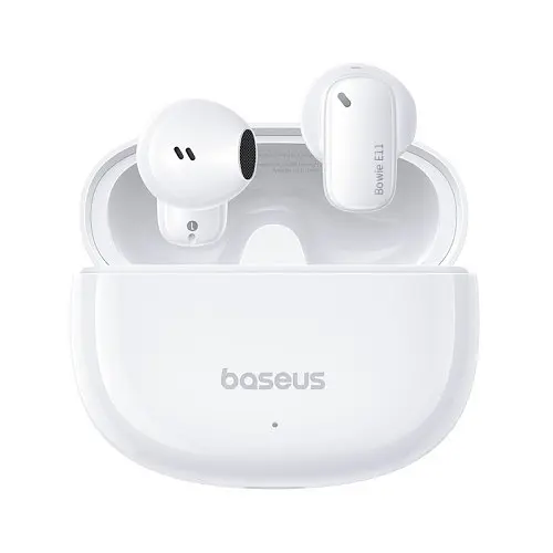 Наушники Baseus Bowie E11 True Wireless Earphones белые A00053500213-Z1 - фото 4