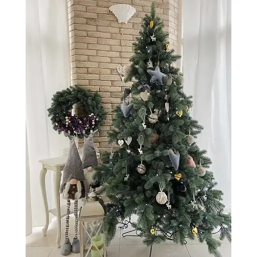 Ялинка штучна Hvoya Premium 180 см лита блакитна - фото 2