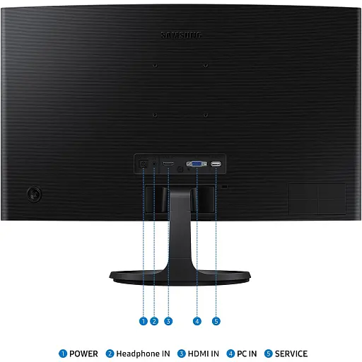 Монітор Samsung 24" Essential S3 (LS24D360GAIXCI) (131265) - фото 6