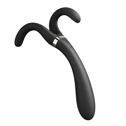 Гибкий универсальный вибратор Dorcel Infinite Joy 28.2 см черный - фото 6