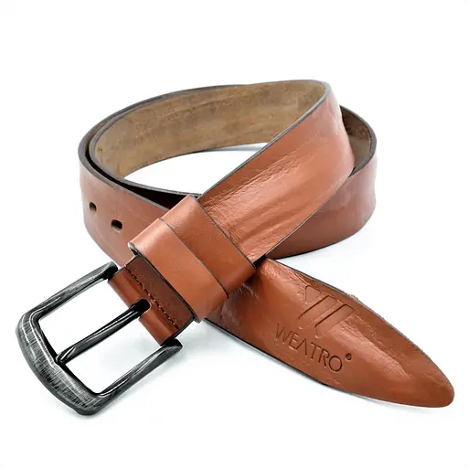Ремінь шкіряний Weatro чоловічий 115-120 см acs0022031 - фото 3