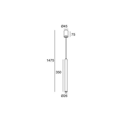 Підвісний світильник Premium Skarlat RHL7732 3W WH 3000K - фото 2