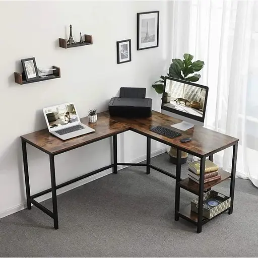 Комп'ютерний стіл Leobert Maxus кутовий в стилі Loft - фото 4