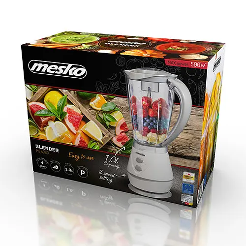 Блендер Mesko MS 4060g емкость 1.0л - фото 3