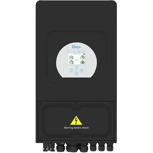 Гибридный солнечный инвертор Deye SUN-6K-SG03LP1-EU Black [153385]