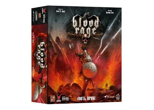 Настольная игра Geekach Games Кровь и Ярость (Blood Rage) (укр.) (GKCH151BR)