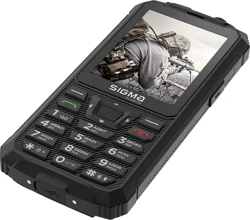 Мобільний телефон Sigma Mobile X-treme PR68 Type-C Black (4827798122419) - фото 4