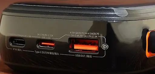 Портативний акумулятор Baseus Qpow Pro 20000 mAh 20 W iP PPQD040001 чорний - фото 5