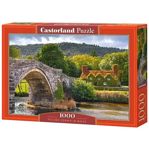 Пазл Castorland Городок в Уэльсе 1000 эл. (C-104673)
