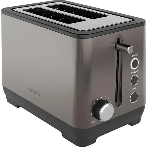 Тостер AIWA KOTAN ABT-1000 1000Вт 2 відділення мех. управління розморожування підігрів булочок