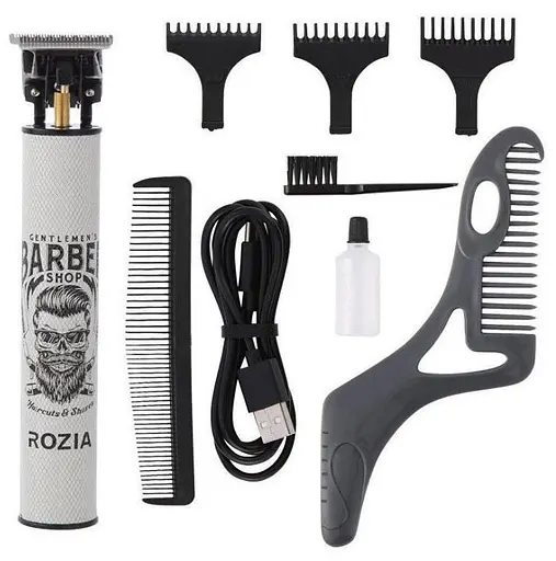 Професійна машинка триммер Rozia Pro HQ-286 для стрижки окантовки для бороди та вусів 5 Вт - фото 2
