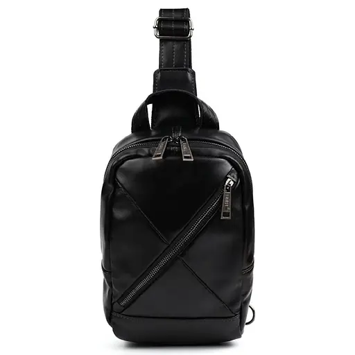 Рюкзак слинг кожаный с карманами TARWA sum0028218 - фото 3