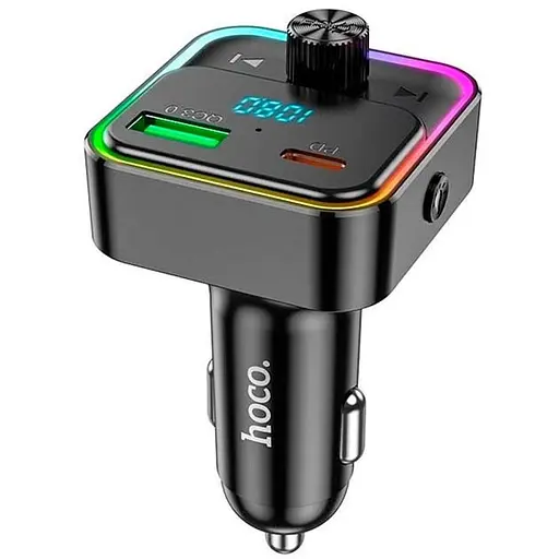 FM модулятор Hoco E81 PD30W+QC3.0 - фото 3