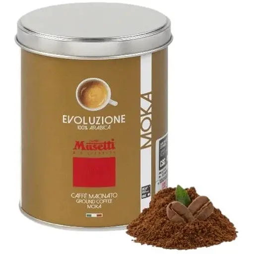 Кава мелена Musetti Evoluzione 100% Arabica 250 г ж/б - фото 1