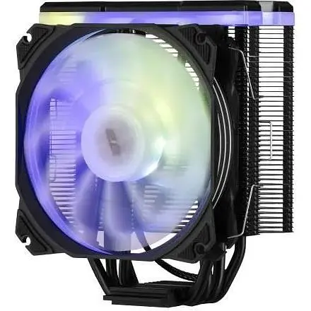 Кулер для процесора 2E Gaming Air Cool AC120D4TC-ARGB алюміній мідні теплові трубки 1x120 мм ARGB PWM для Intel - фото 1