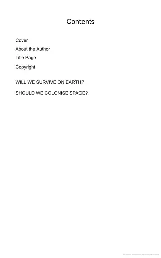 Will We Survive on Earth?