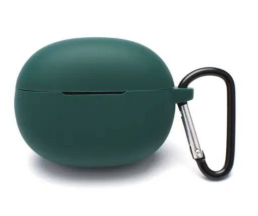 Чохол-накладка DK Realme Buds T110 | Silicone Candy Friendly з карабіном (016038) (green) - фото 2