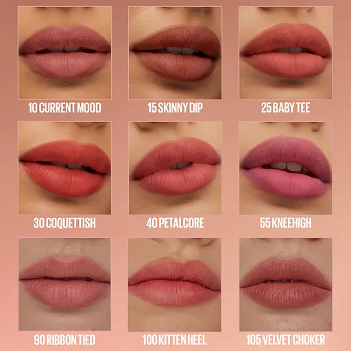 Помада-тінт для губ Maybelline New York Super Stay Teddy Tint №100 стійка матова 5 мл - фото 11