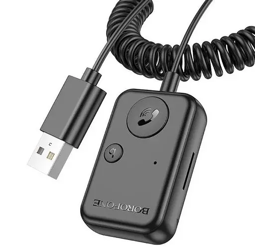FM-модулятор BC49 Bluetooth FM transmitter Borofone BC49 Black - фото 5