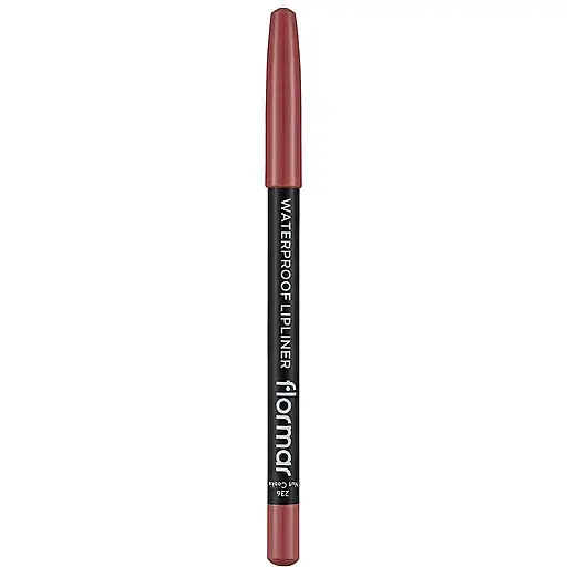 Водостойкий карандаш для губ Flormar Waterproof Lipliner, тон 236 (Nut Cookie), 1,14 г (8000019546567) - фото 1