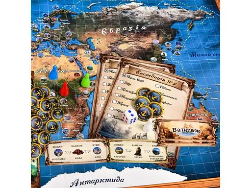Настольная игра Strateg Вокруг света - фото 4