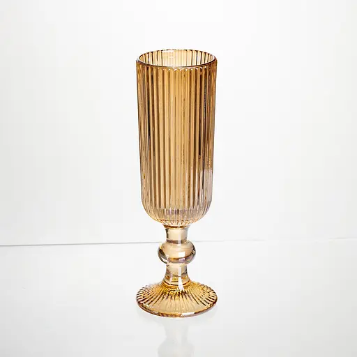 Набір келихів для шампанського 6 штук 160 мл подарункові келихи для шампанського на ніжці фужери для ігристих вин Yiwu HP-19-200 - фото 3