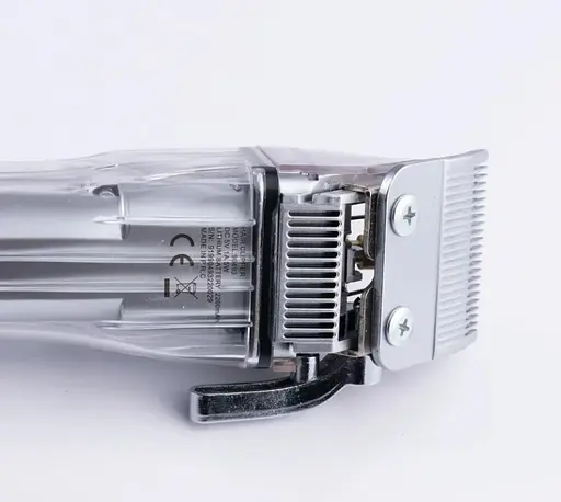 Машинка для стрижки волосся DSP 90493 з насадками різної довжини бездротова машинка для стрижки з акумулятором 5 Вт Прозора - фото 7