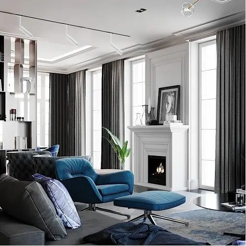 Трековий світильник білого кольору під лампу | Line F | Арт. ML330 білий - фото 3