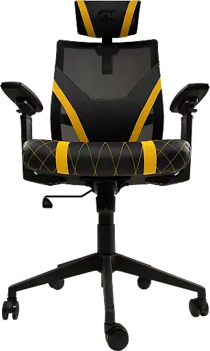 Геймерское кресло GT Racer черное с желтым (X-6674 Black/Yellow) - фото 5