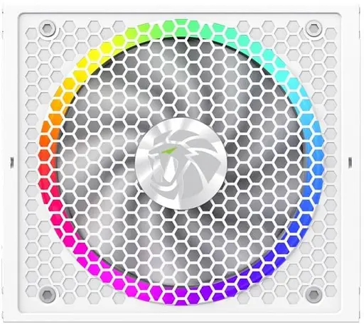 Блок живлення GameMax RGB PRO 750G 750W ATX 3.1 80+ Gold White (RGB PRO 750G WH) - фото 6