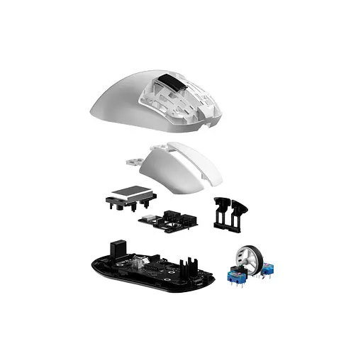 Мышка GamePro Asgard Thor Wireless/Bluetooth/USB White (GM023W) - фото 4