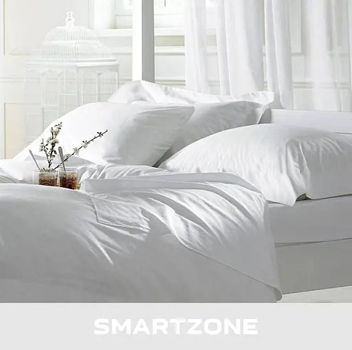 Наволочка 50х70 см микрофибра белого цвета 326845