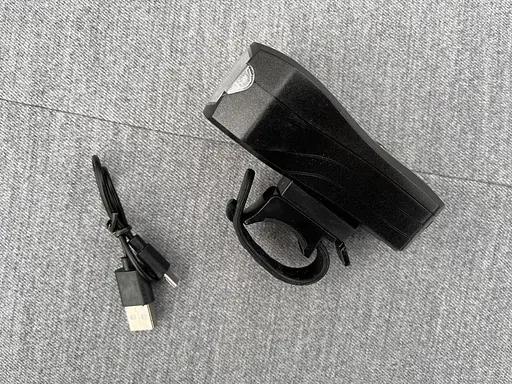 Фара велосипедная передняя аккумуляторная QH-3599 велофонарь с датчиком света USB - фото 10