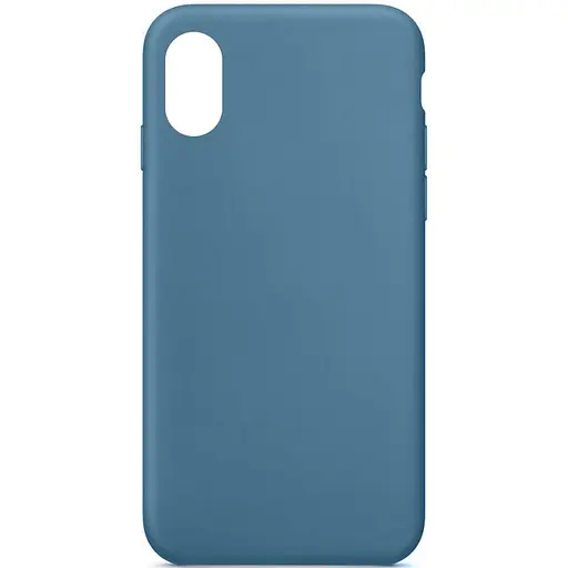 Чохол Epik Silicone Case Full Protective AA NO LOGO для Apple iPhone XR 6.1 Синій/Blue Jay