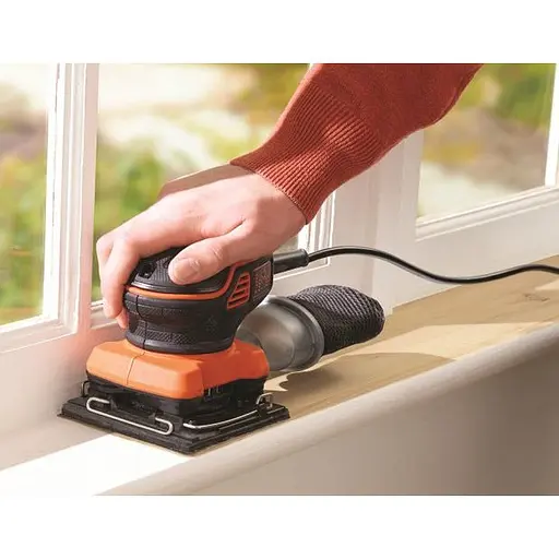 Вибрационная шлифмашина Black+Decker KA450 [119613] - фото 3