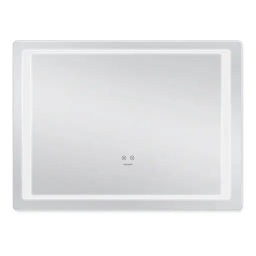 Дзеркало Kroner KRP Spiegel HR2 - 10070 з LED-підсвічуванням та антизапітнінням CV030035, Білий - фото 4
