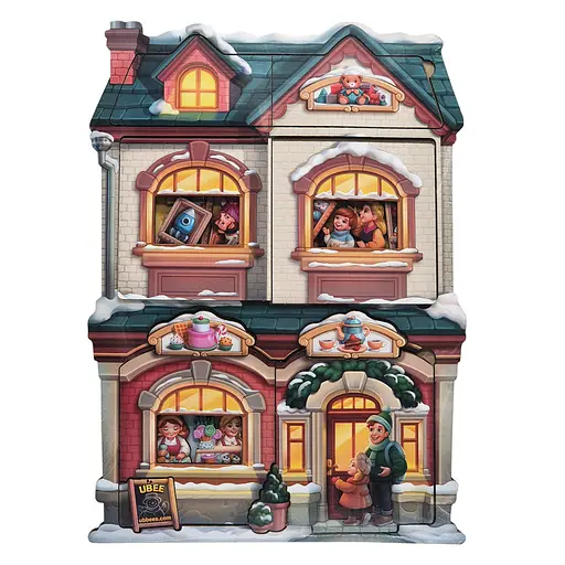 Двошаровий пазл-вкладиш "Магазин іграшок" Ubumblebees PSD304 (ПСД304) - фото 1