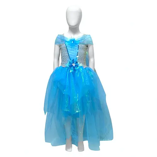 Сукня Крижана принцеса з брошкою - фото 1