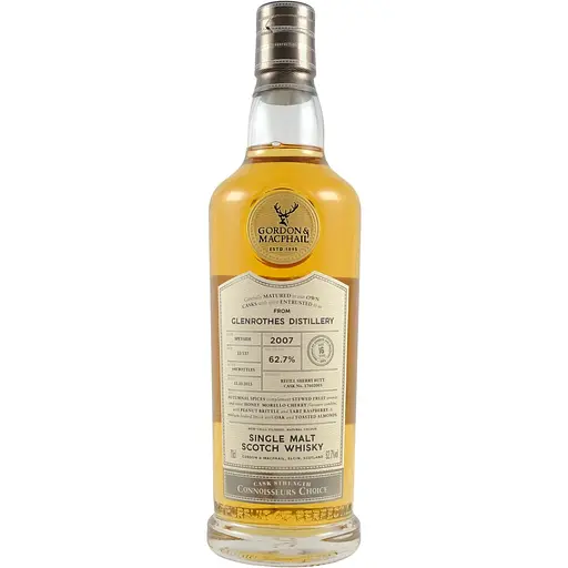 Віскі Gordon & MacPhail Connoisseurs Choice Glenrothes 2007 62.7% 0.7 л - фото 1