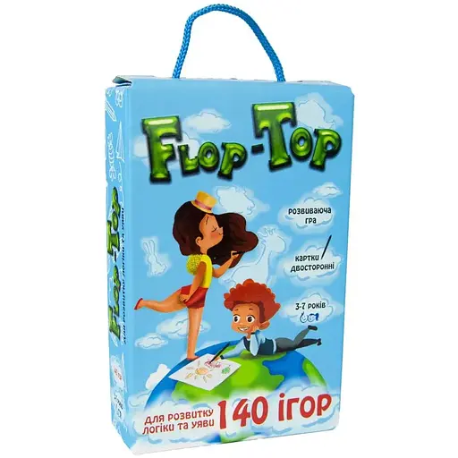 Настольная игра Strateg Flop-Top на украинском языке (30868)