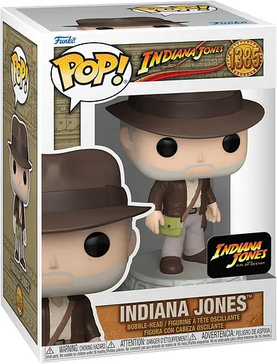 Коллекционная  фигурка   Funko Pop Фанко Поп Индиана Джонc Funko Pop Indiana Jones 10 см Movies IJ 1385 - фото 3