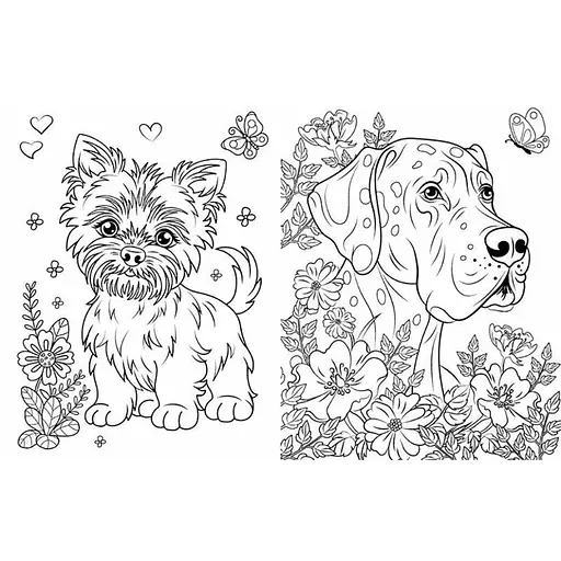 Большая книга раскрасок Кошки и собаки Ранок 1736021, 64 страницы - фото 3