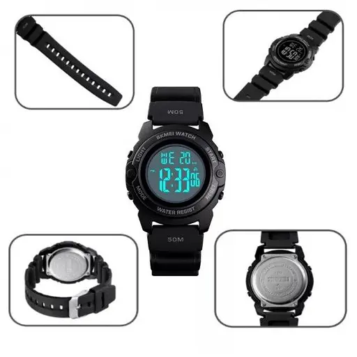 Детские наручные часы Skmei 1574 Белый циферблат - фото 4