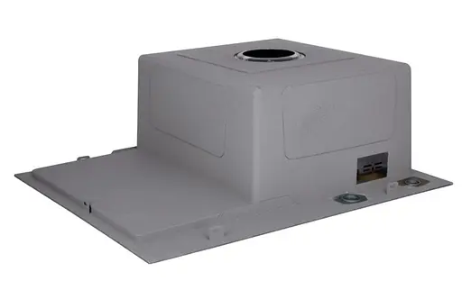 Кухонная мойка Lidz Handmade 3.0/1.0 мм H6350BL LDH6350BLPVD45589 - фото 4