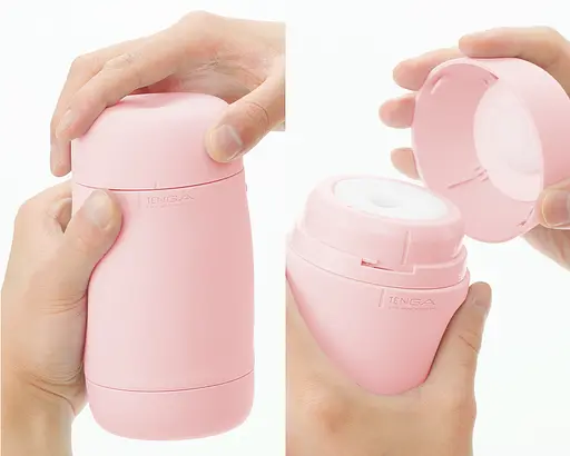 Мастурбатор Tenga Puffy Strawberry рожевий - фото 4