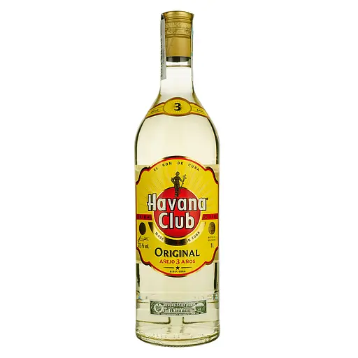 Ром Havana Club Anejo Original 3 роки 37.5% 1 л