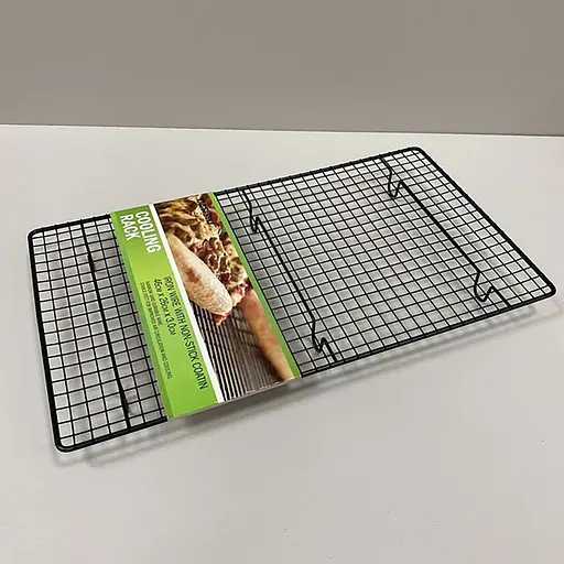 Решетка кондитерская для охлаждения, сушки, глазирования десертов и выпечки сетка для гриля 46х26х3 см, Kitchen Master 87194 - фото 9