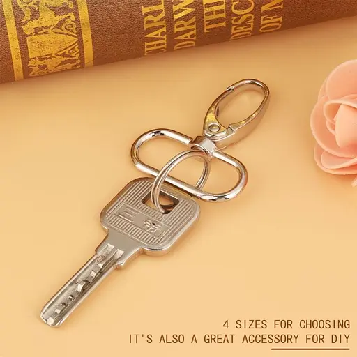 20 шт. Поворотні застібки з цинкового сплаву Застібки для сумок Поворотні затискачі для омару Snap Hook для 20 мм/25 мм/30 мм/38 м - фото 2