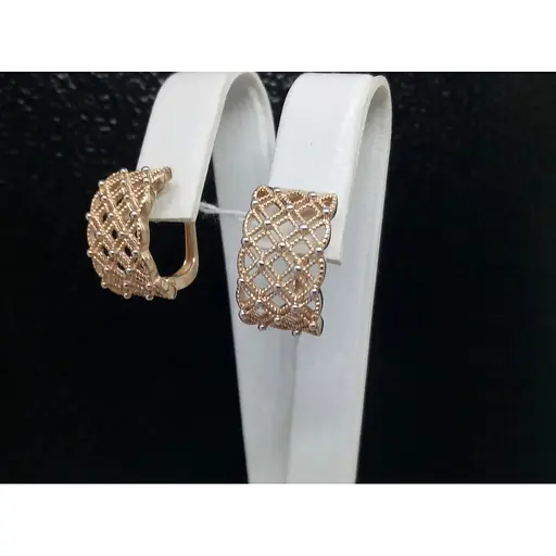 Золоті сережки Столична Ювелірна Фабрика. 113800 - фото 2